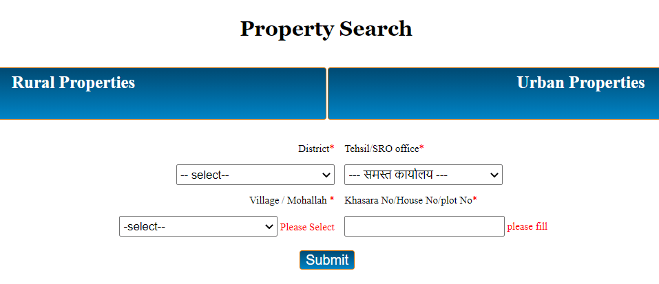 UP-IGRSUP-Property-Online-Registration