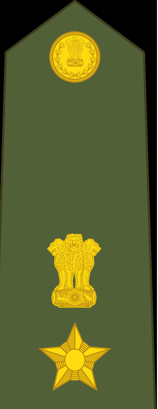 लेफ्टिनेंट कर्नल (Lieutenant Colonel)