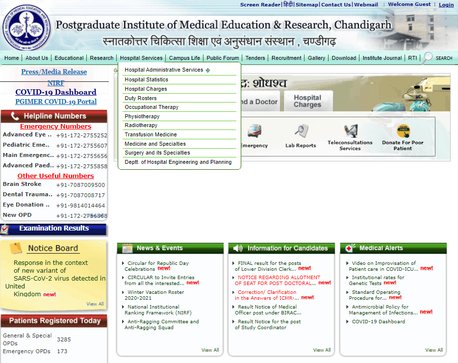 OPD-PGI-Chandigarh-Registration