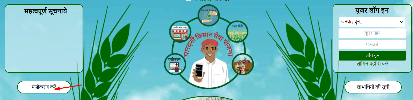 यूपी-किसान-कल्याण मिशन-ऑनलाइन-रजिस्ट्रेशन