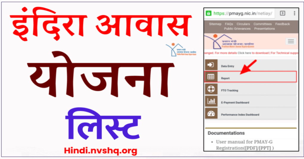 IAY Indira Gandhi Awas Yojana List 2023 -इंदिरा गांधी आवास योजना सूची