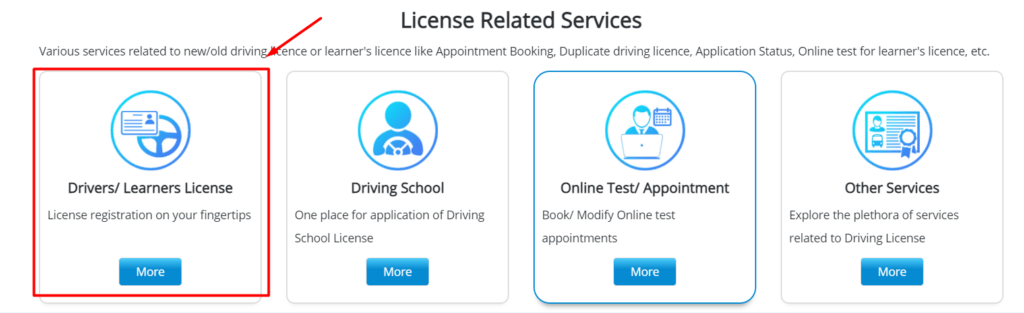 driving license apply