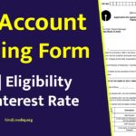 PPF Account Opening Form Age Eligibility PPF Interest Rate