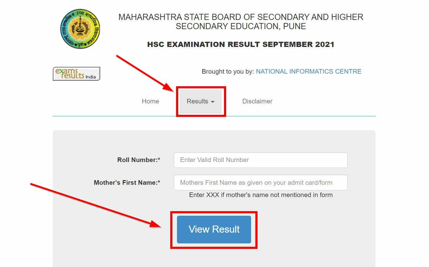 Maharashtra-Board-HSC-View Result