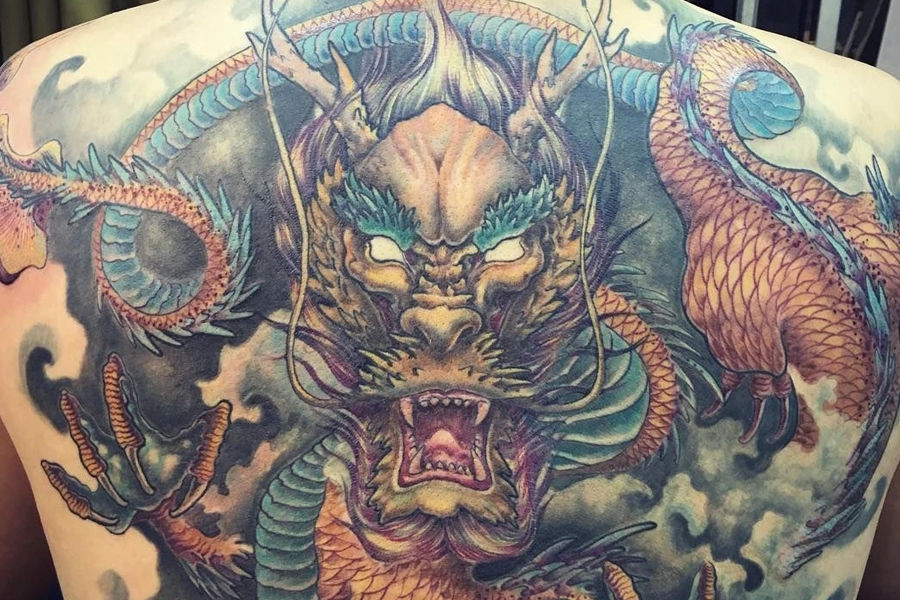 Dragon-Tattoo design