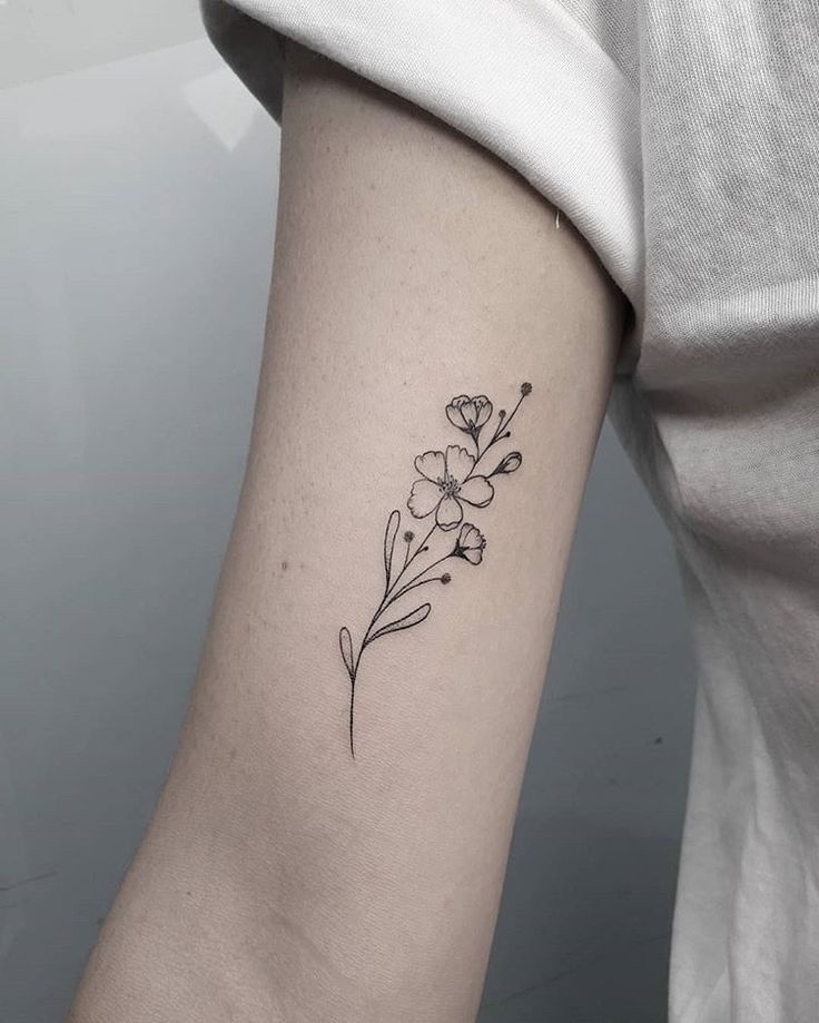 the pretty blossom tattoo