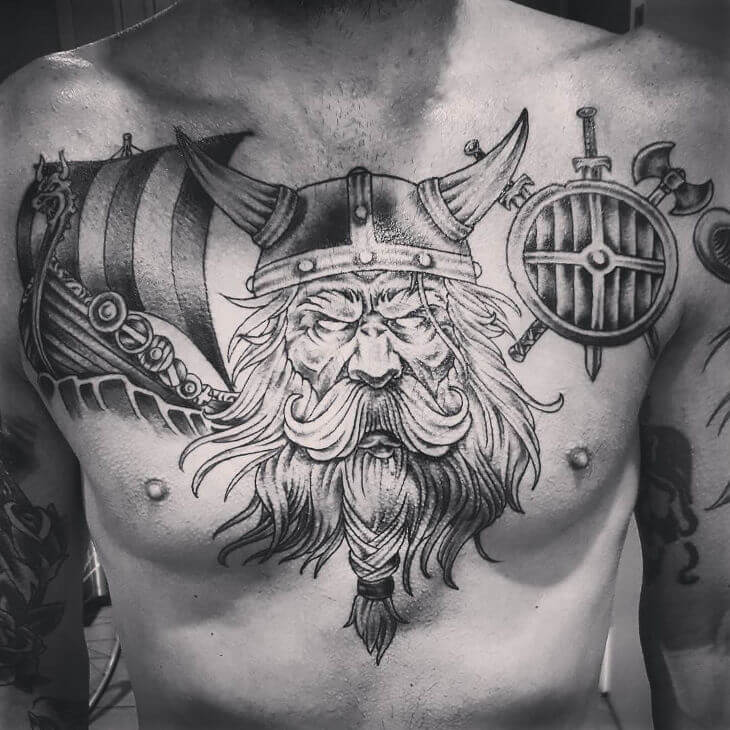 the viking tribute tattoo