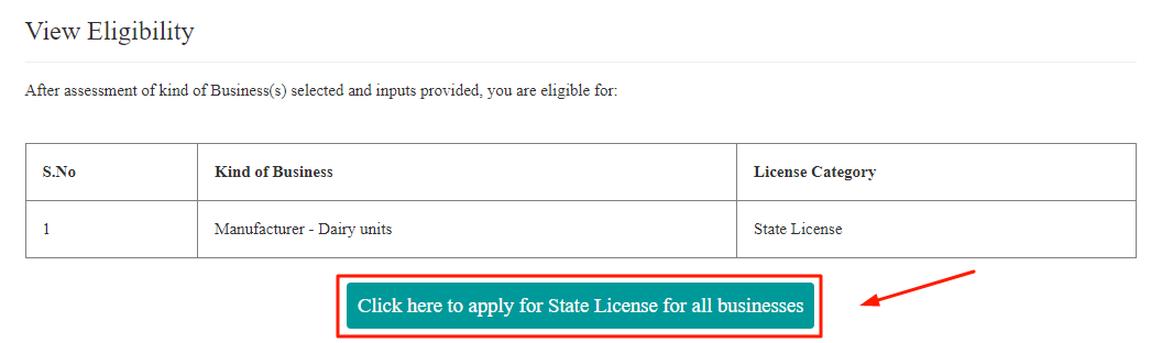 ये है fssai food license apply process