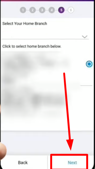 sbi your home branch select
