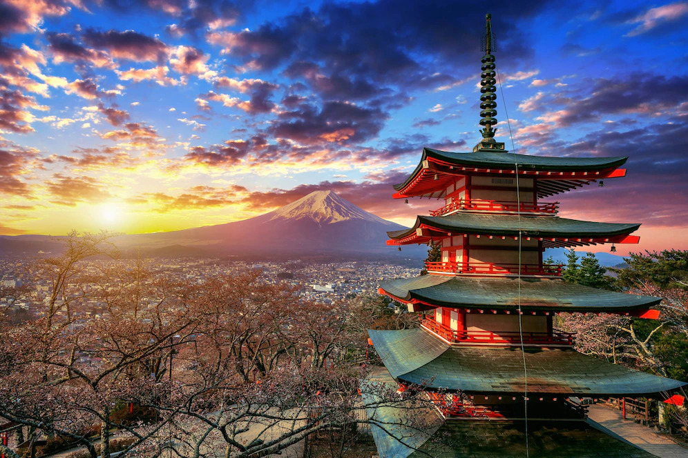 tokyo-chureito-pagoda-fuji-mountain-sunset-japan