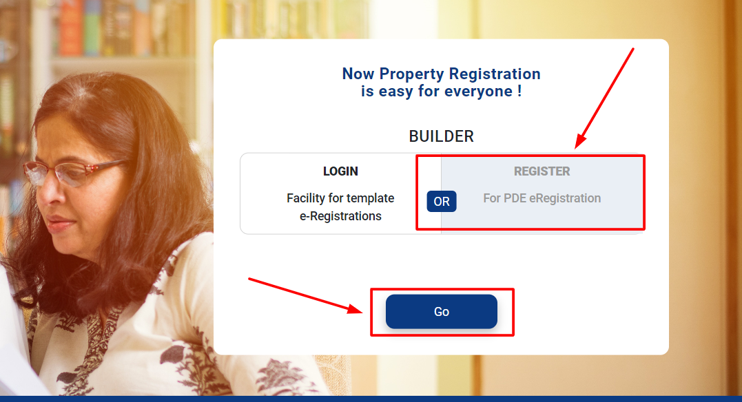 PDE e-registration online process