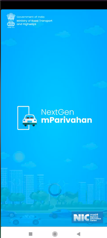 next gen mparivahan App interface