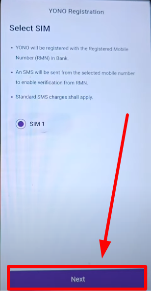 SBI select Sim