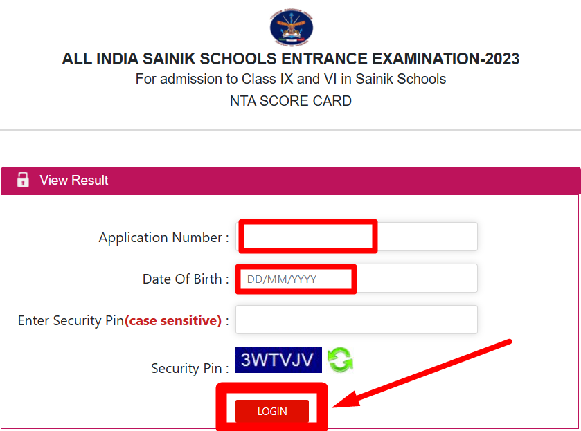 सैनिक स्कूल प्रवेश परीक्षा 2023 का रिजल्ट देखें ऑनलाईन- Sainik School Entrance Exam Result 2023