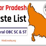 Uttar Pradesh Caste List 2023 General OBC SC & ST In PDF