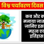 World Environment day in hindi: विश्व पर्यावरण दिवस कब और क्यों मनाया जाता है, जानिए इसका महत्व एवं इतिहास