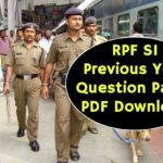 RPF SI Previous Year Question Paper 2024: PDF Download
