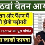 8th Pay Commission: जानें वेतन और पेंशन में कितनी होगी बढ़ोतरी, Fitment Factor का पूरा गणित