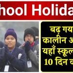 School Holidays: यहाँ स्कूलों में हुई 10 दिन की छुट्टी, बढ़ गया शीत कालीन अवकाश